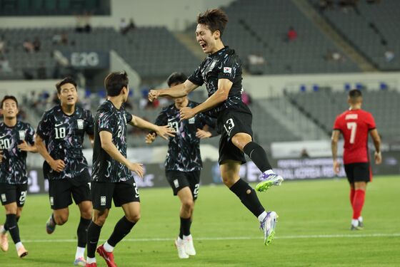 강상윤 A매치 데뷔골…홍명보호, 홍콩에 1-0 리드