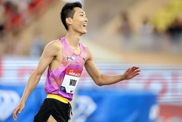 높이뛰기 우상혁, 다이아몬드리그 우승…2m34로 올해 세계 1위 기록