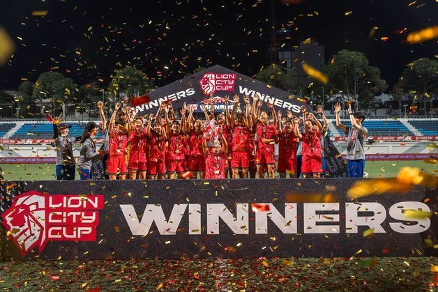 女 U15 축구대표팀, 싱가포르 친선대회 3전 전승 우승