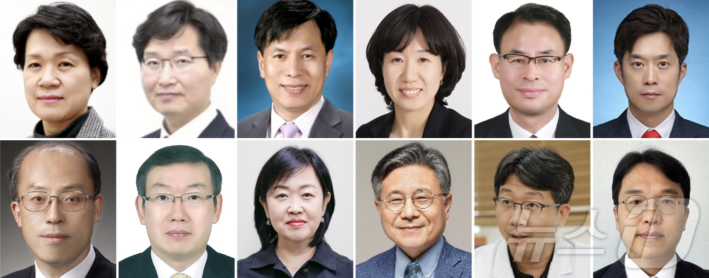 (서울=뉴스1) 이재명 기자 = 이재명 대통령은 13일 교육부 등 부·처·청 차관급 인선을 단행했다고 강유정 대변인이 용산 대통령실에서 브리핑을 통해 밝혔다.사진 왼쪽 첫 번째부터 …