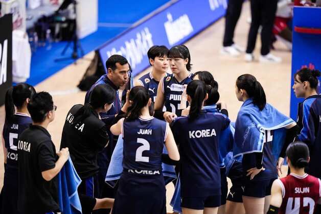 여자 배구, 내년 VNL 못 뛴다…태국에 밀려 2부 강등