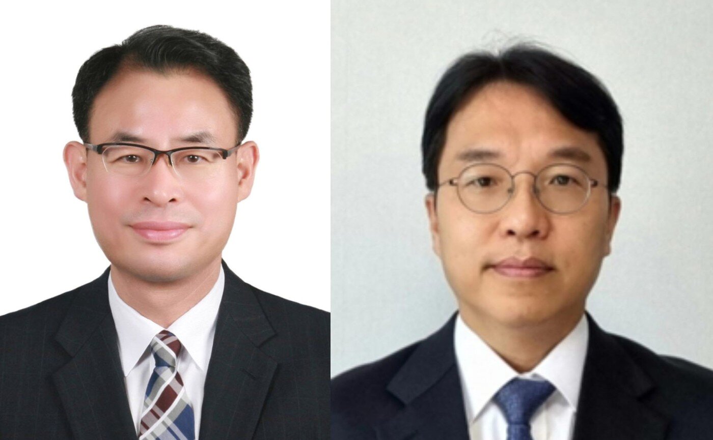 본문 이미지 - 강희업 국토교통부 2차관&#40;왼쪽&#41;, 강주엽 행복중심복합도시건설청장.&#40;국토교통부 제공&#41;