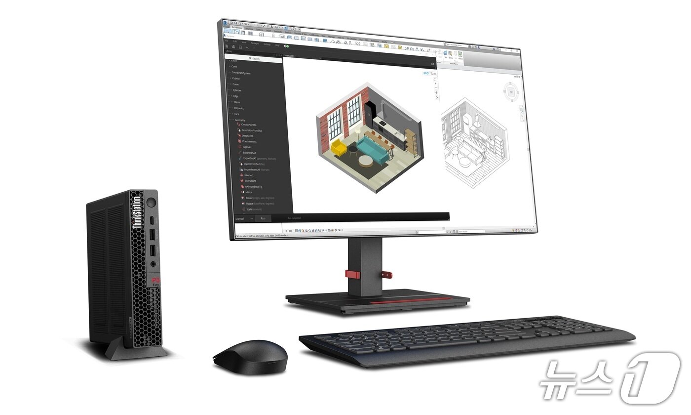 본문 이미지 - 레노버 씽크스테이션 P3 타이니(한국레노버 제공)