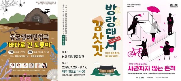 영월 공립박물관 3곳서 여름방학 무료 공연