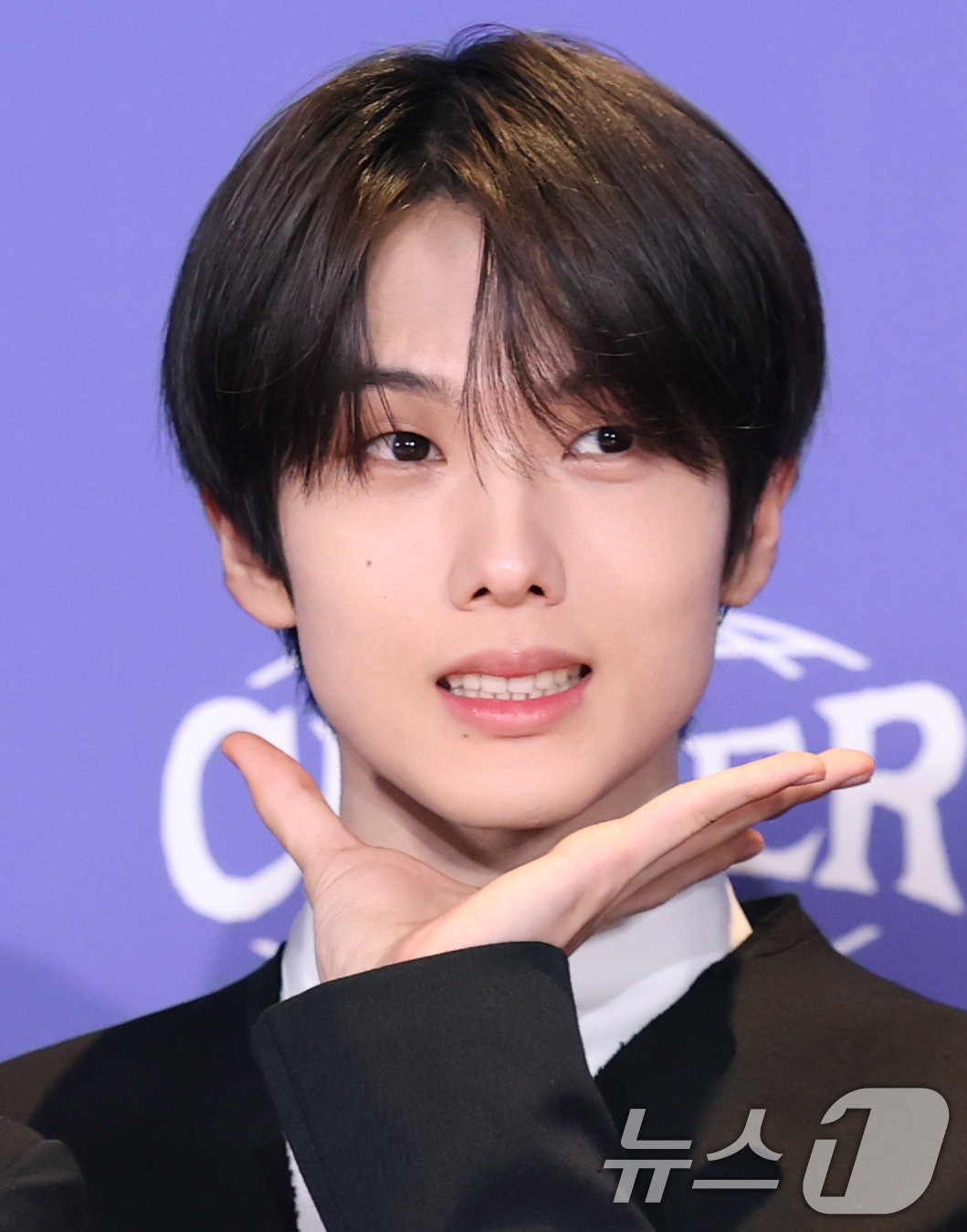 (서울=뉴스1) 권현진 기자 = 그룹 NCT DREAM(엔시티 드림, NCT 드림) 지성이 14일 오전 서울 송파구 롯데시네마 월드타워에서 가진 정규 5집 ‘Go Back To T …