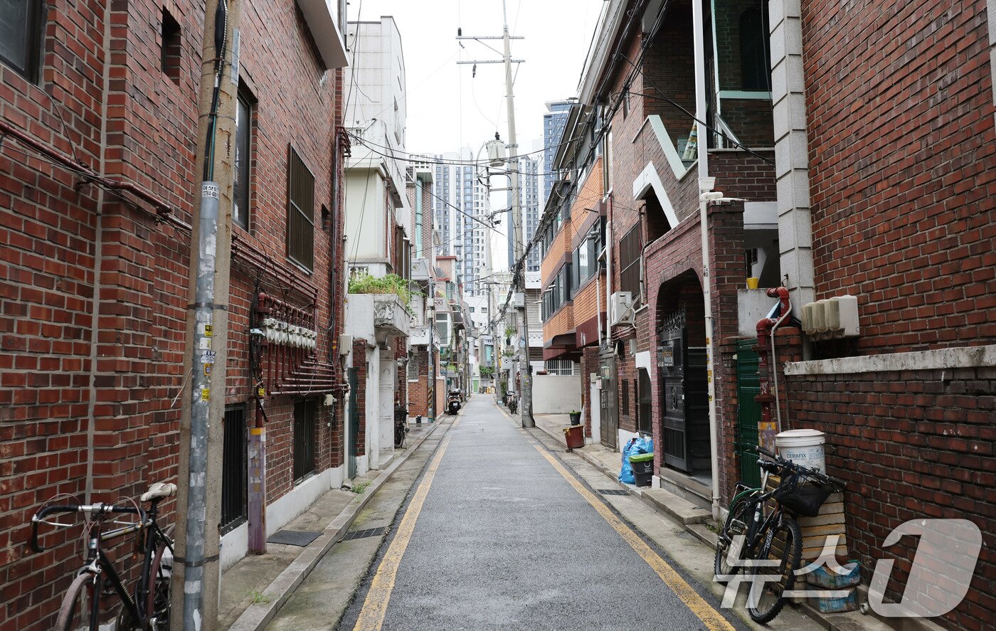 본문 이미지 - 서울 광진구 자양4동 신통기획 재개발 현장.ⓒ News1 박지혜 기자