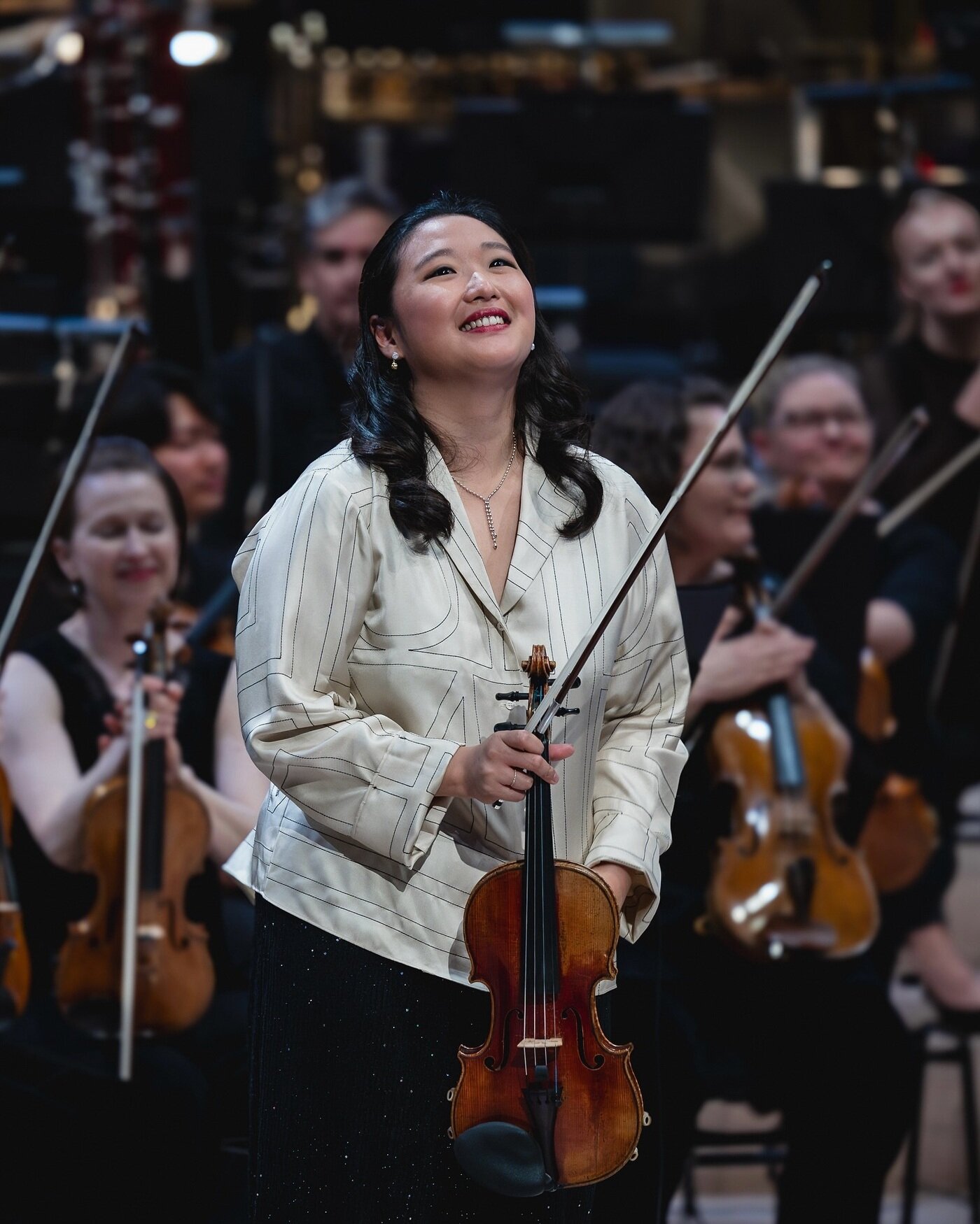 본문 이미지 - 장 시벨리우스 국제 바이올린 콩쿠르 때 박수예 모습(c)Matias Ahonen(금호문화재단 제공)