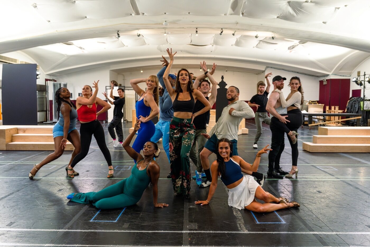 본문 이미지 - &#39;위대한 개츠비&#39; 서울 프로덕션 연습 현장&#40;오디컴퍼니 제공&#41;