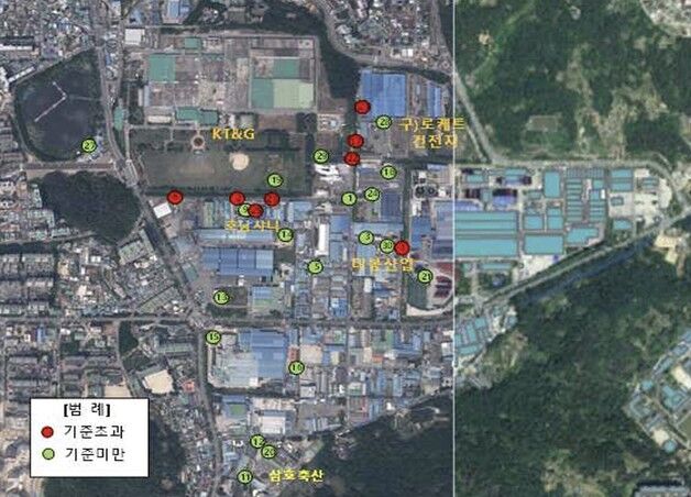 광주 본촌산단 지하수서 발암물질 TCE 기준치 11배 초과 검출