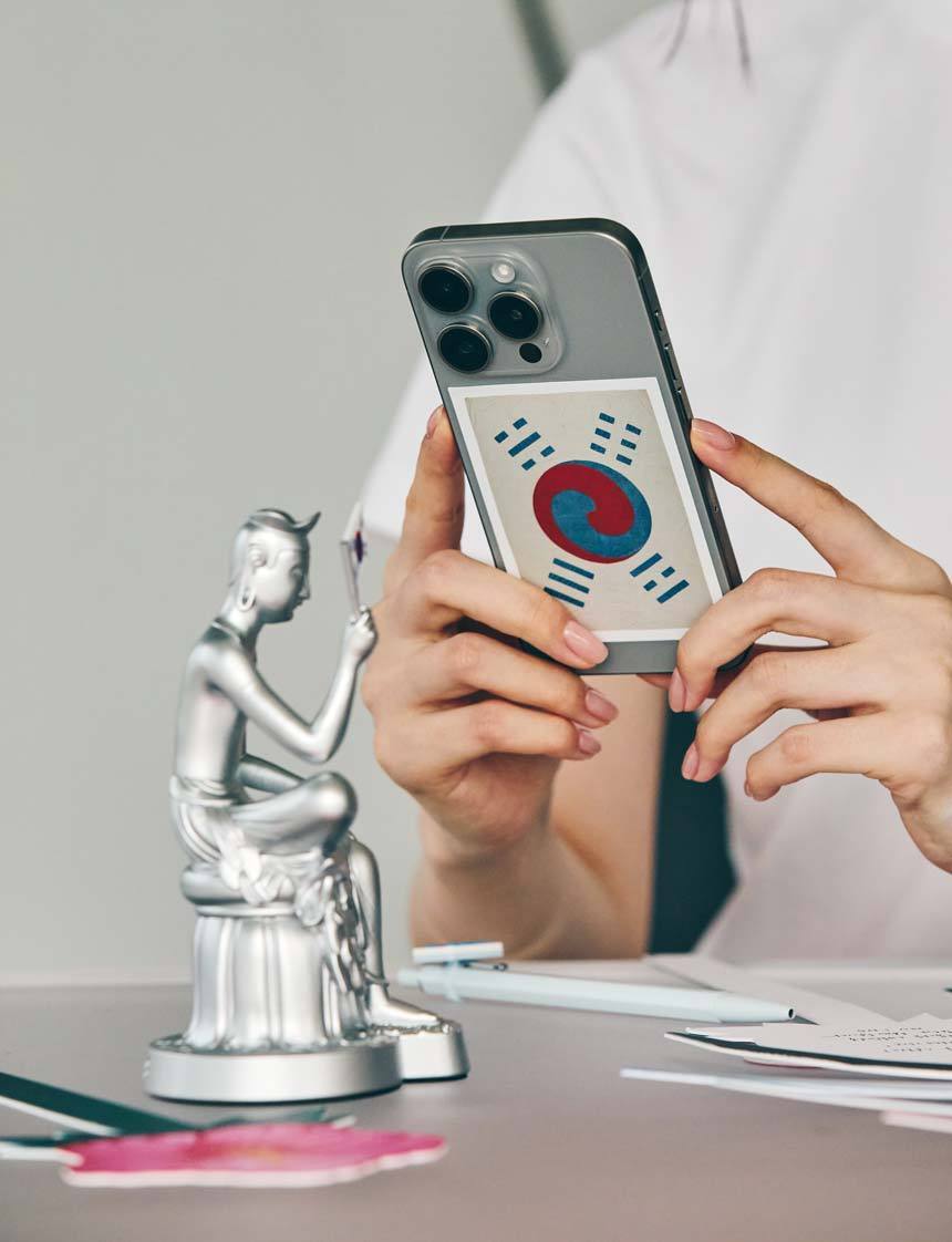 본문 이미지 - 데니 태극기를 소재로 한 스티커