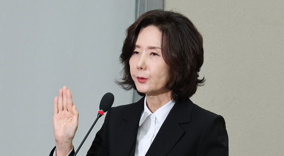 이진숙 후보자, 인사청문회 선서