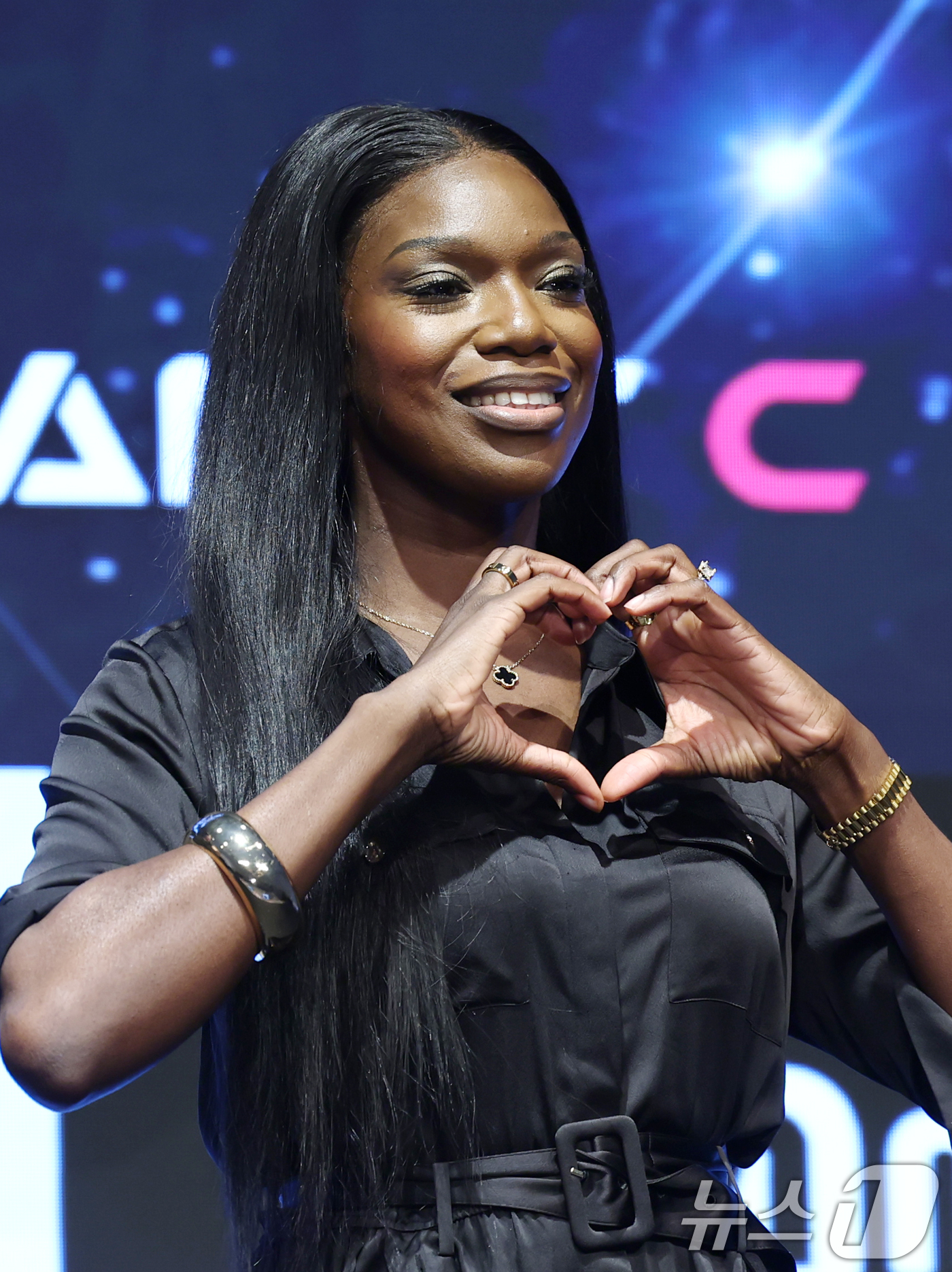 (서울=뉴스1) 권현진 기자 = 안무가 카니가 16일 서울 구로구 디큐브시티 더세인트에서 열린 K-POP 월드 스케일 데뷔 프로젝트 Mnet '보이즈 2 플래닛(BOYS II PL …