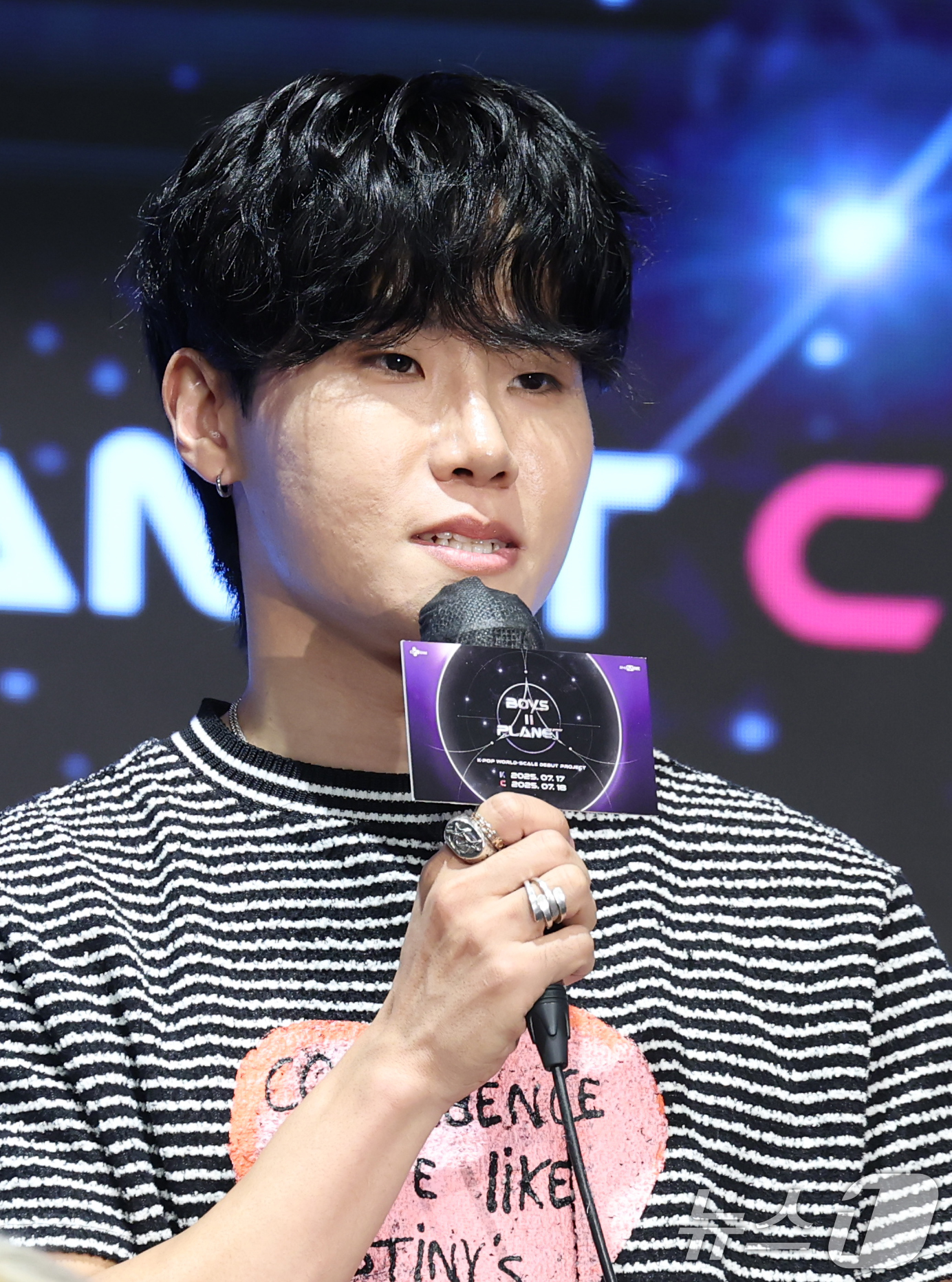 (서울=뉴스1) 권현진 기자 = 안무가 제이릭이 16일 서울 구로구 디큐브시티 더세인트에서 열린 K-POP 월드 스케일 데뷔 프로젝트 Mnet '보이즈 2 플래닛(BOYS II P …