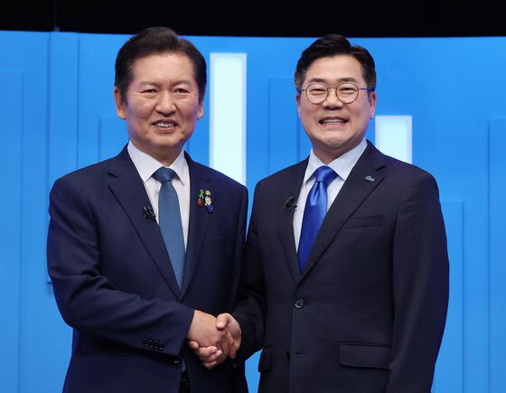 정청래 "이재명과 한몸" 박찬대 "비공개 쓴소리"…TV토론 신경전(종합)