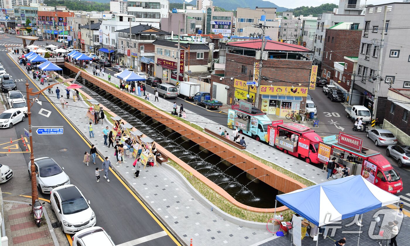 본문 이미지 - 진주 도동 샛강(임기향 의원 제공. 재판매 및 DB금지).