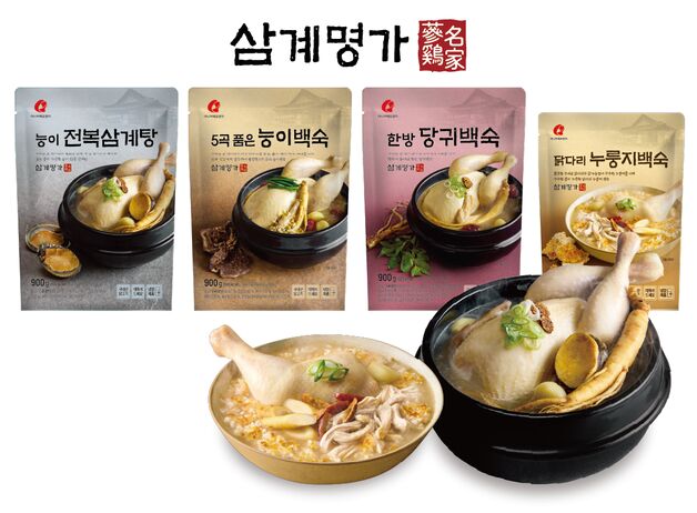 "초복 미리 준비하세요"…마니커에프앤지, 간편 보양식 4종 출시