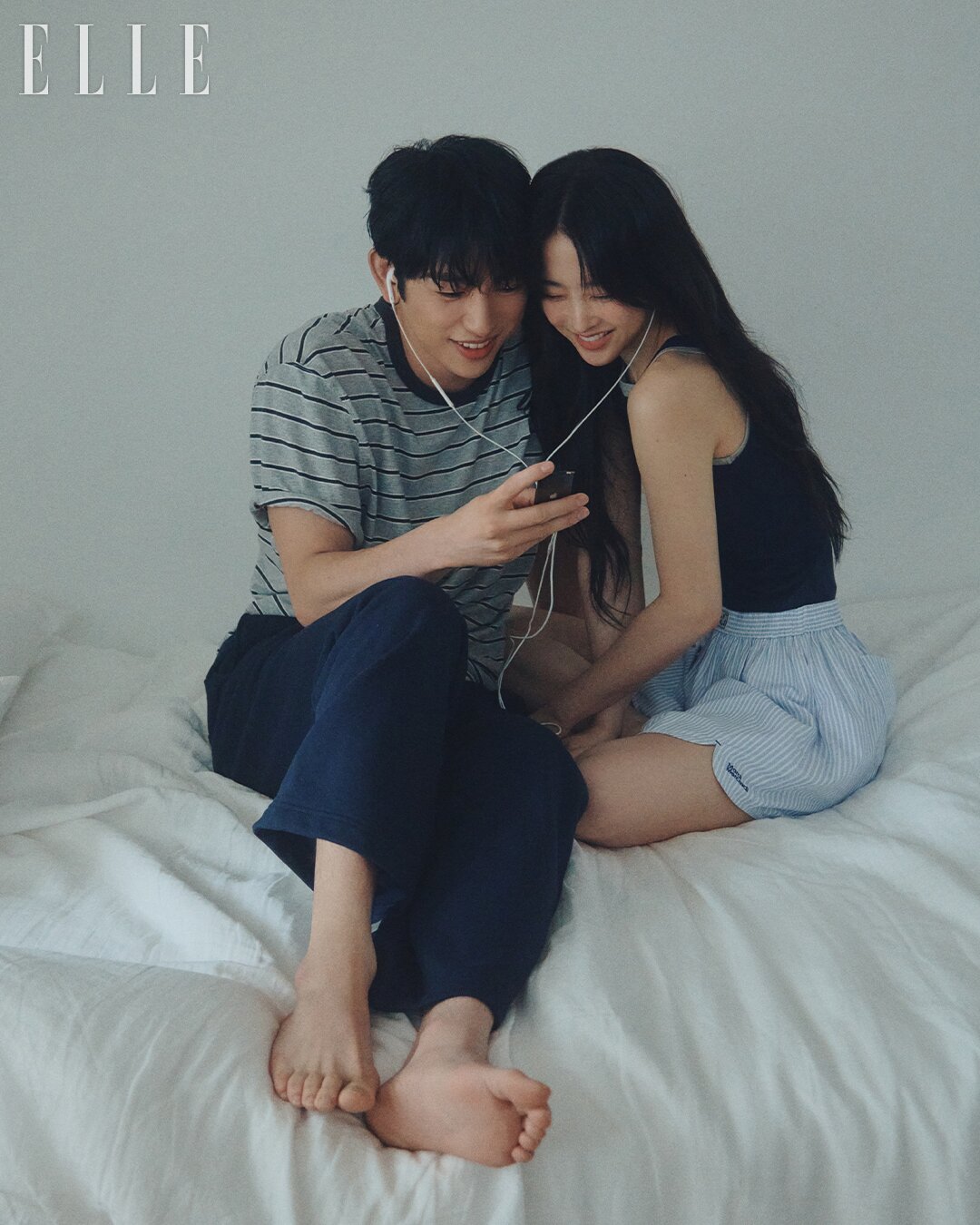 본문 이미지 - 박보영, 박진영 커플 화보 /엘르 제공