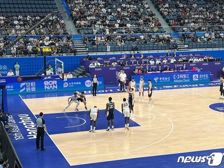 본문 이미지 - 2022 항저우 아시안게임 남자농구 한국-카타르전. 뉴스1 DB ⓒ News1 이상철 기자