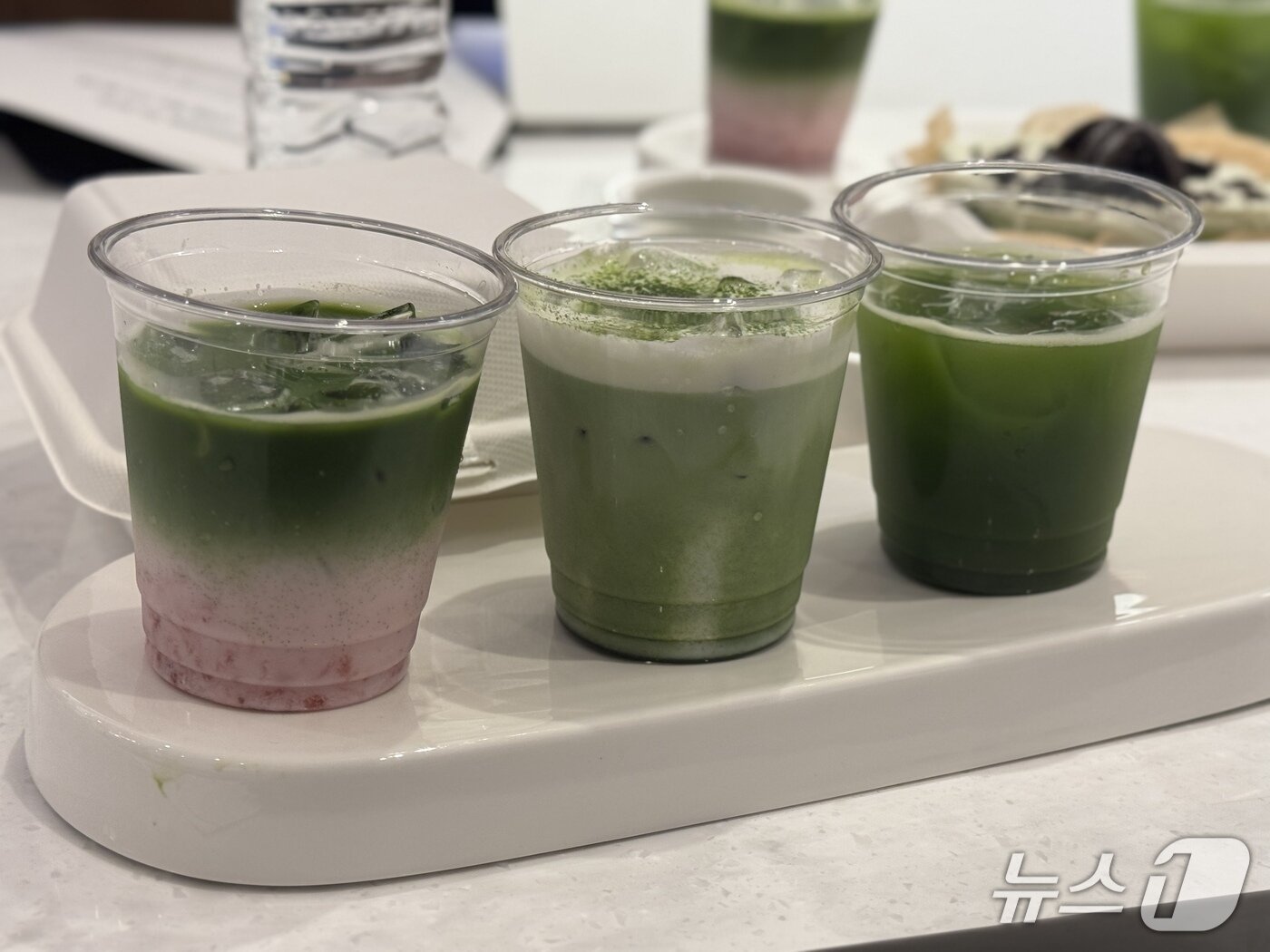 본문 이미지 - 투썸플레이스가 글로벌 트렌드로 부상한 '말차'를 주제로 신제품을 선보였다.뉴스1 ⓒ News1 이강 기