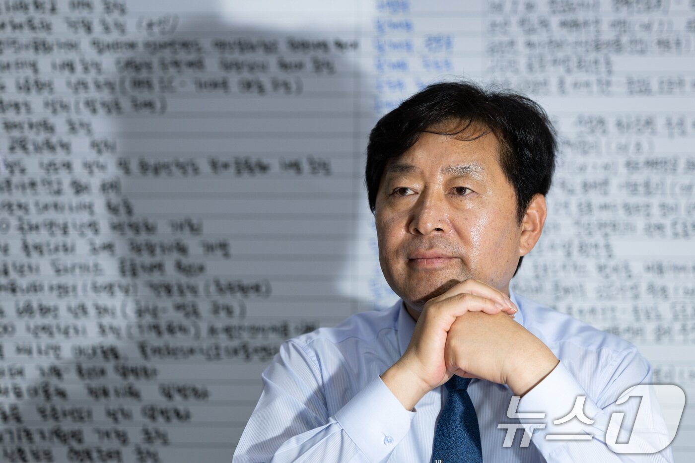 본문 이미지 - 황명선 더불어민주당 최고위원 후보가 17일 서울 여의도 국회 의원회관에서 뉴스1과 인터뷰하고 있다. 2025.7.17/뉴스1 ⓒ News1 유승관 기자