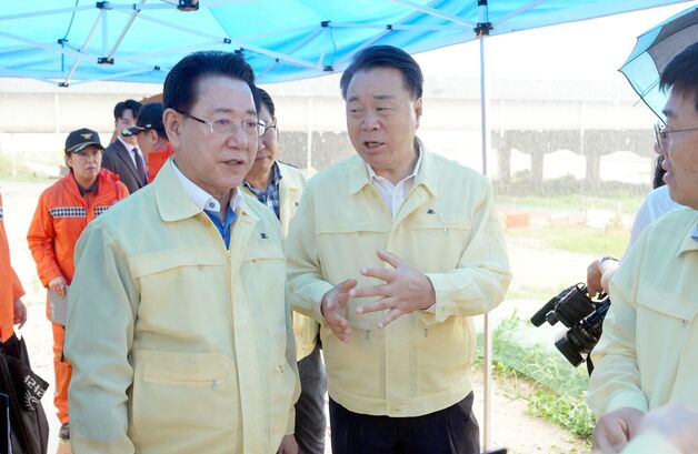 김영록 지사 "침수 우려 지역은 일몰 전 대피가 원칙"