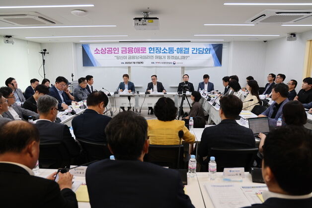 "대출 상환 부담에 폐업도 못 해"…소상공인, 금융지원 요청(종합)