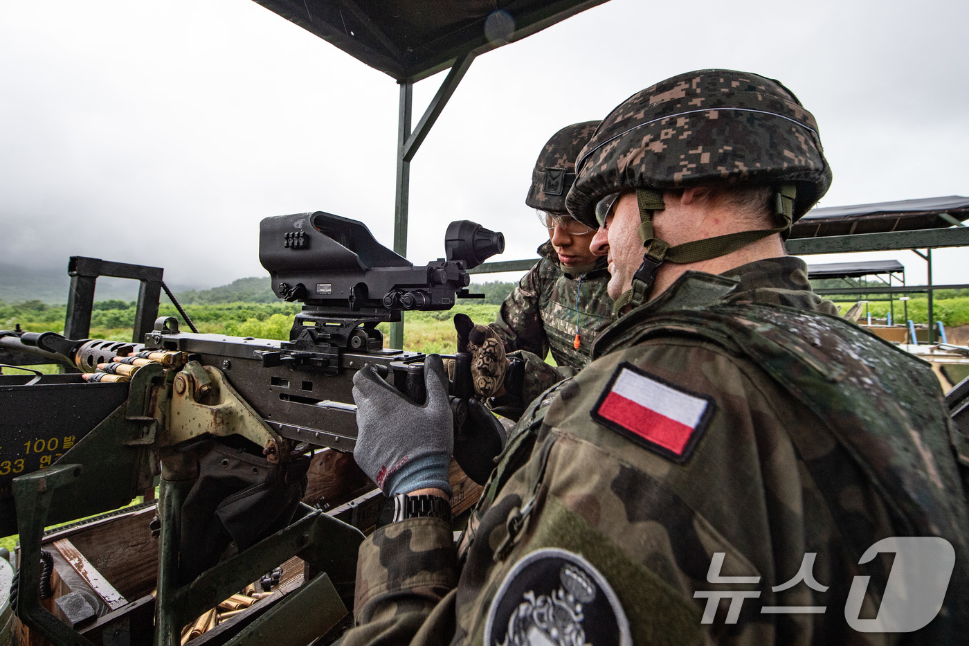 (서울=뉴스1) = 육군은 지난 1일부터 대전, 전남 장성 일대 병과학교(육군기계화학교, 육군포병학교, 육군종합군수학교) 등에서 '25-2기 육군 국제과정'을 실시하고 있다고 18 …