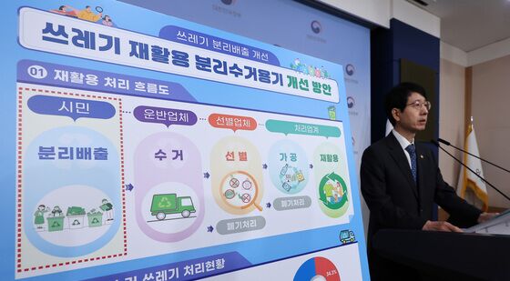 국민권익위, 쓰레기 재활용 분리수거용기 개선 방안 브리핑