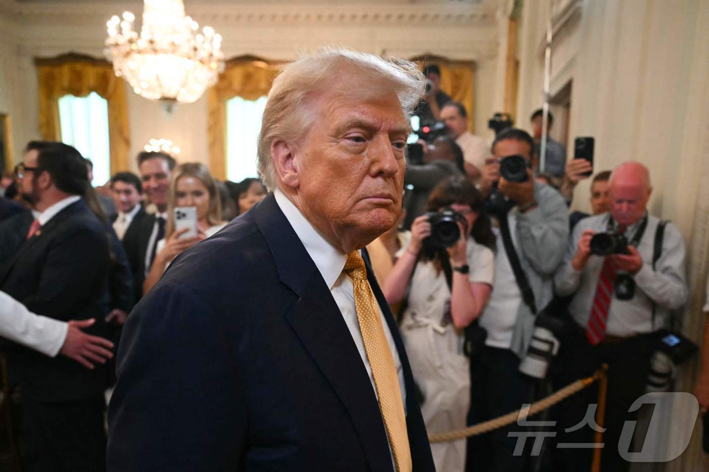 본문 이미지 - 도널드 트럼프 미국 대통령. 2025.07.16. ⓒ AFP=뉴스1 ⓒ News1 윤다정 기자