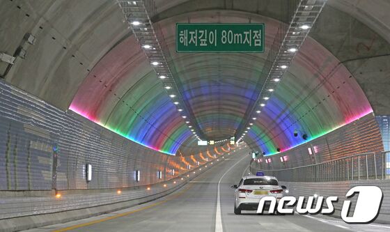 '보령해저터널 이륜차 금지 부당' 경찰 항소포기…통행금지 여전히 유효