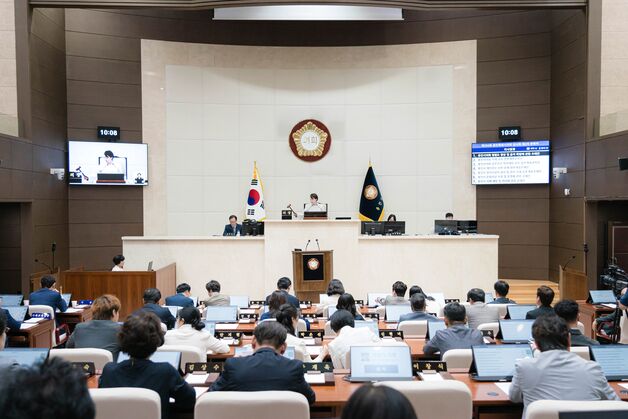 용인시의회 임시회 폐회…조례안·동의안 등 30개 안건 처리