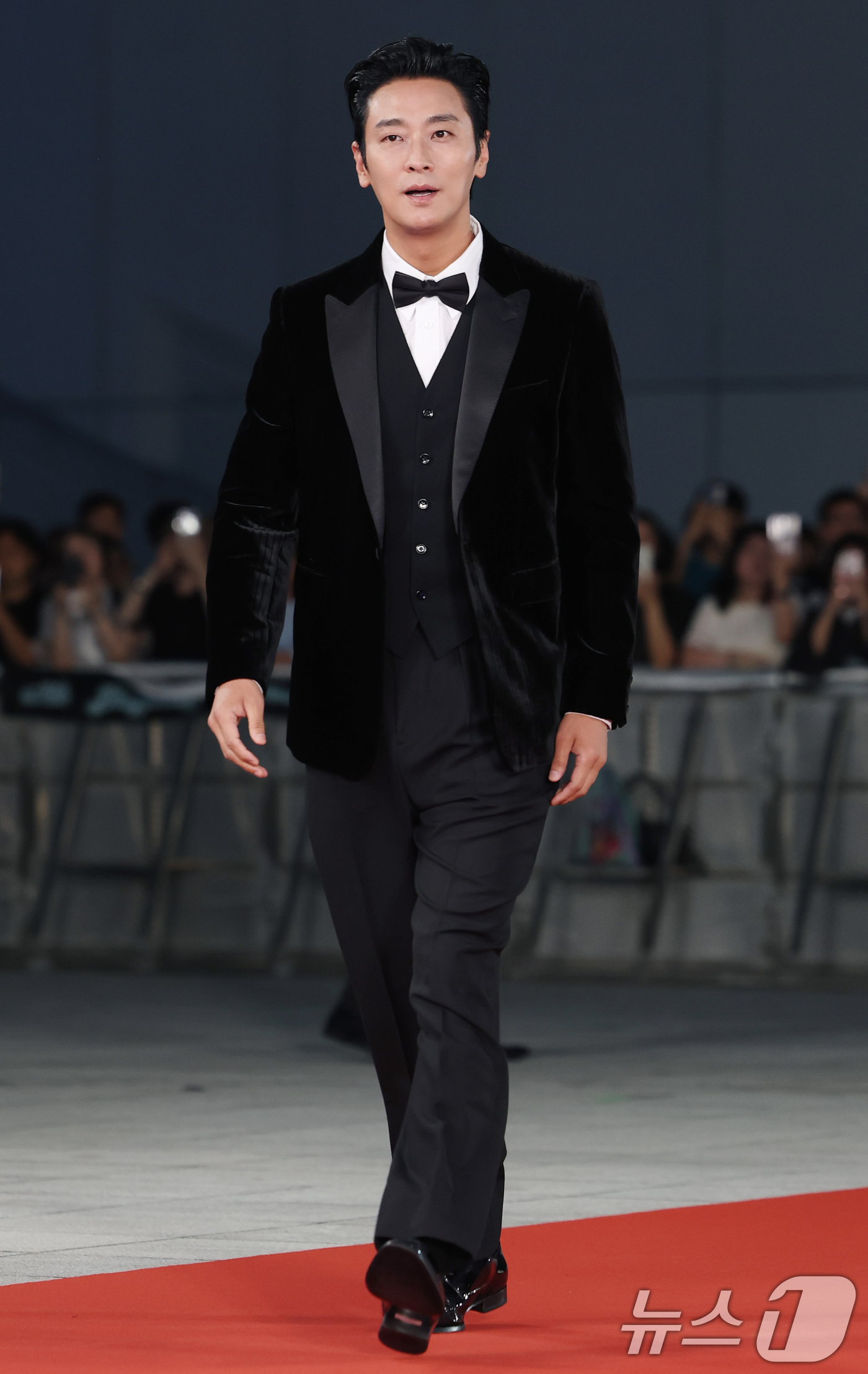 (인천=뉴스1) 권현진 기자 = 배우 주지훈이 18일 인천 중구 파라다이스시티에서 열린 ‘제4회 청룡시리즈어워즈’에 참석해 레드카펫을 밟고 있다. 2025.7.18/뉴스1