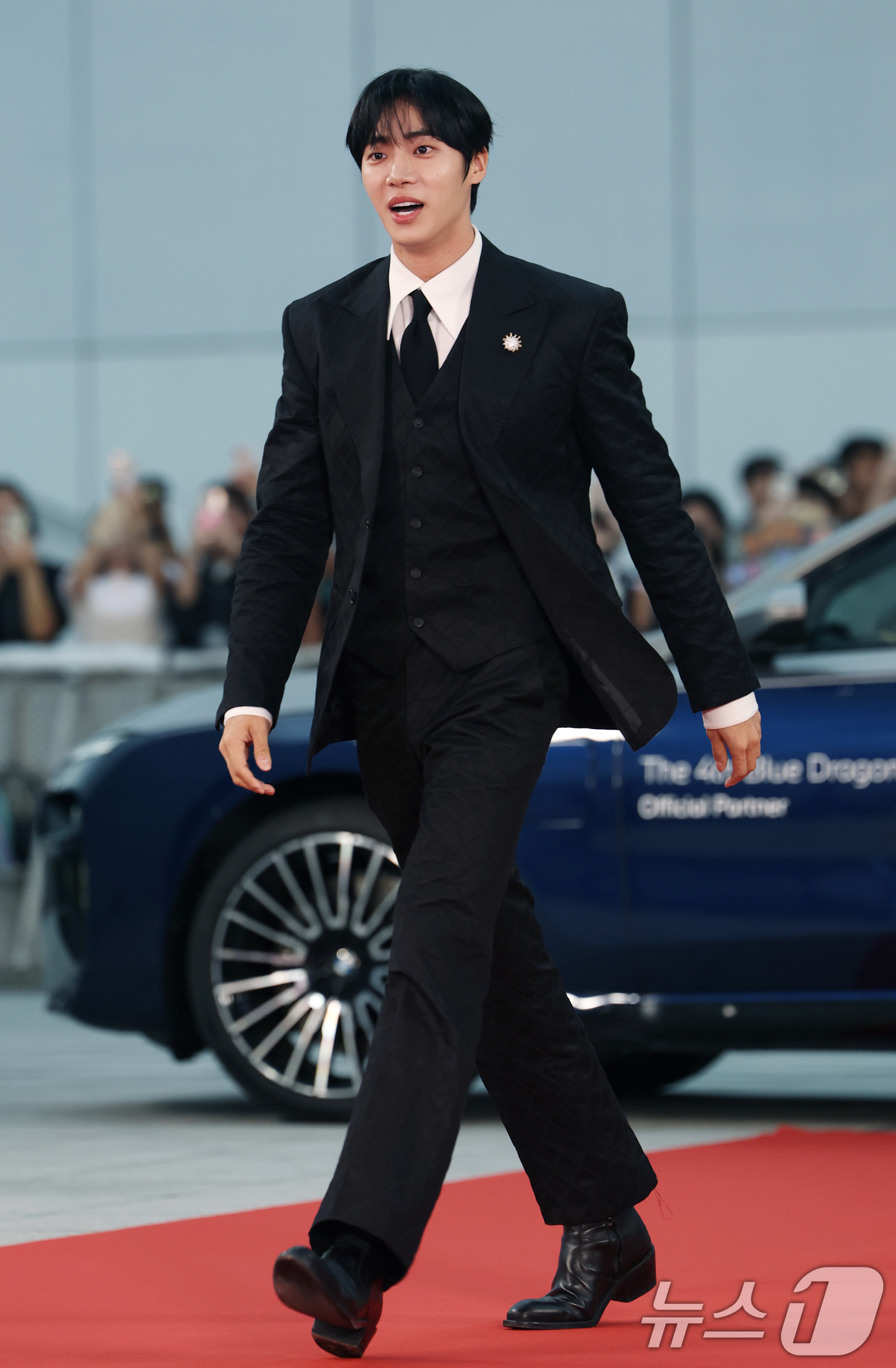 (인천=뉴스1) 권현진 기자 = 배우 추영우가 18일 인천 중구 파라다이스시티에서 열린 ‘제4회 청룡시리즈어워즈’에 참석해 레드카펫을 밟고 있다. 2025.7.18/뉴스1