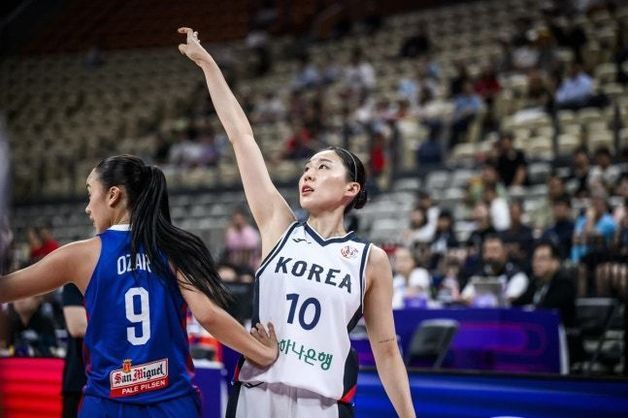 한국 여자농구, 아시아컵서 필리핀 104-71 대파…준결승 진출