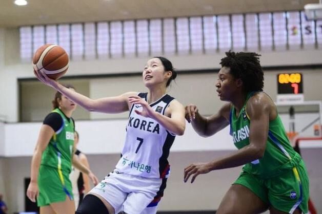 한국 U19 여자농구, 월드컵 순위결정전서 브라질 87-80 격파