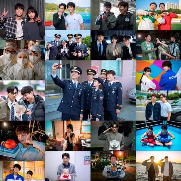 종영 D-1 '굿보이', 백허그한 박보검·김소현 등 '케미' 폭발 비하인드