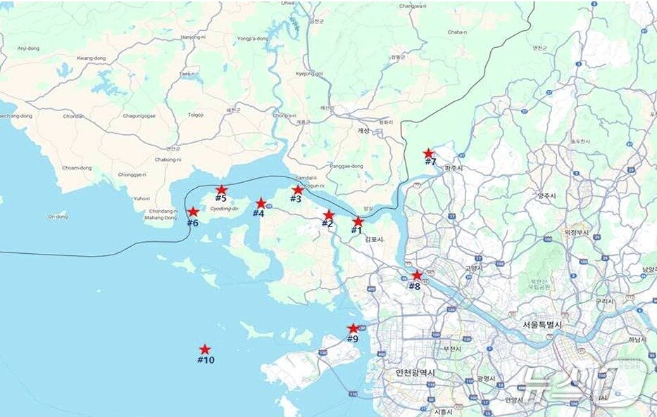 Sampling points for the special joint inspection conducted by government departments on July 4