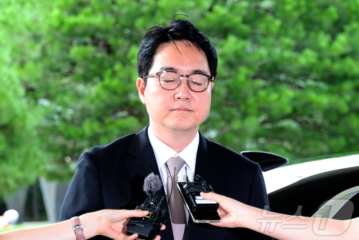 본문 이미지 - 사의를 표명한 심우정 검찰총장이 2일 서울 서초구 대검찰청으로 출근하고 있다 2025.7.2/뉴스1 ⓒ News1 이동해 기자