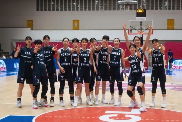U19 여자농구, 나이지리아 꺾고 월드컵 9·10위 순위결정전 진출