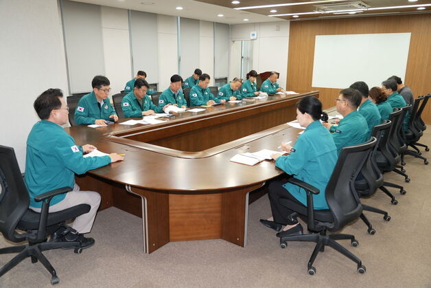 신북읍 157㎜…육동한 춘천시장, 호우피해 관련 비상대책회의