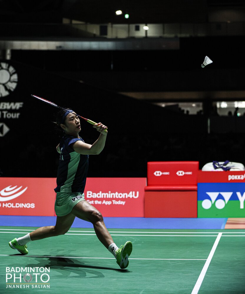 본문 이미지 - 세계 1위 안세영은 랭킹 2위 왕즈이를 단 42분 만에 완벽하게 제압하고 정상에 올랐다. &#40;대한배드민턴협회 제공&#41;