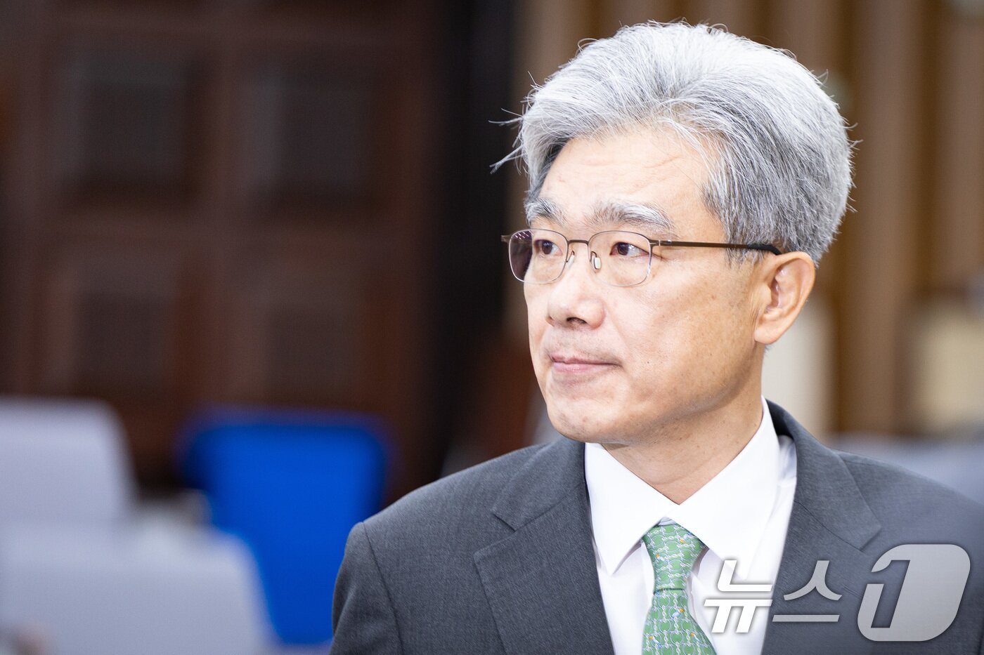 본문 이미지 - 김상환 헌법재판소장 후보자가 21일 서울 여의도 국회 헌법재판소 재판관후보자를 겸하는 헌재소장 임명동의에 관한 인사청문특별위원회에서 열린 인사청문회에 출석하고 있다. 2025.7.21/뉴스1 ⓒ News1 유승관 기자