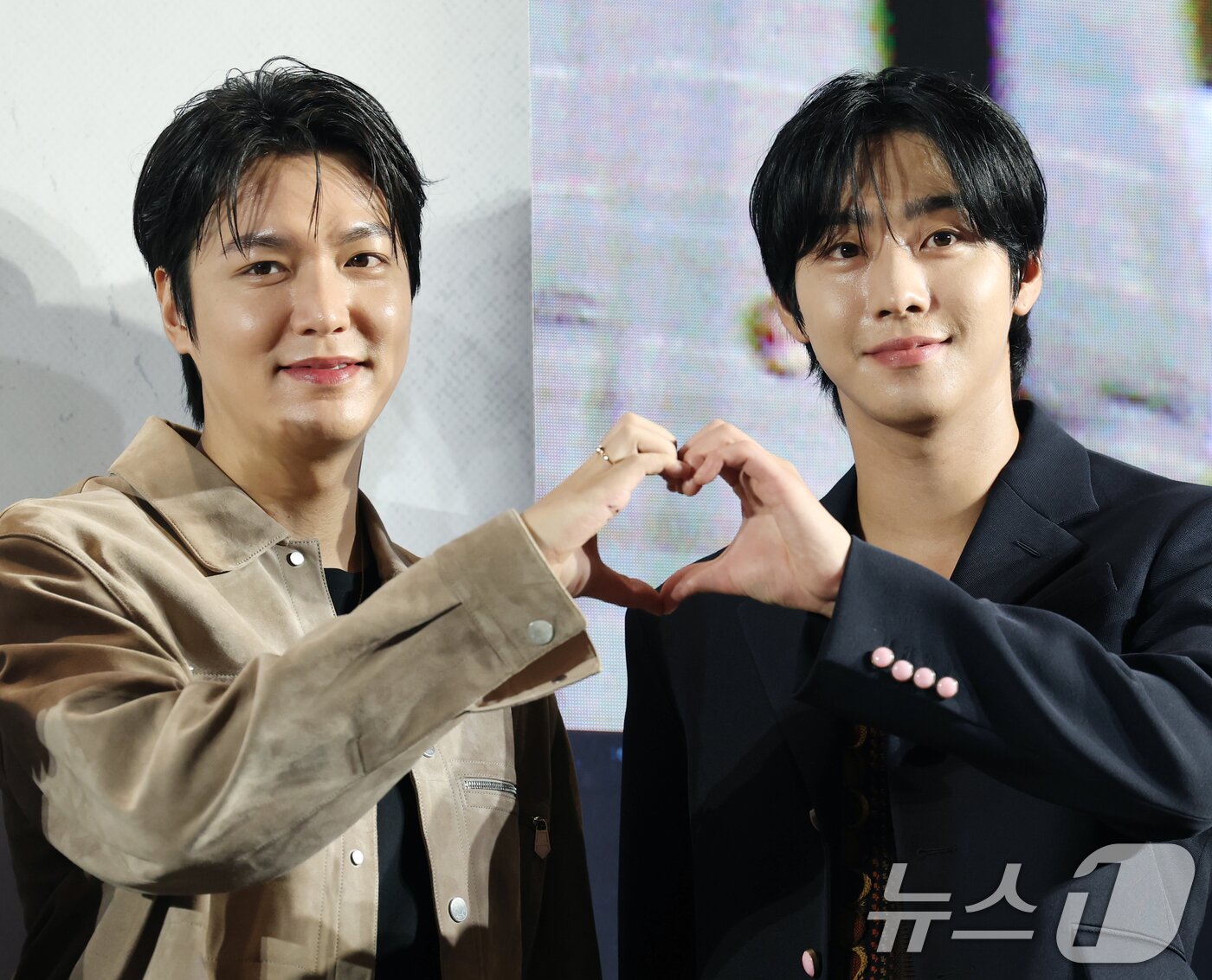 본문 이미지 - 배우 이민호와 안효섭(오른쪽) 2025.7.21/뉴스1 ⓒ News1 권현진 기자