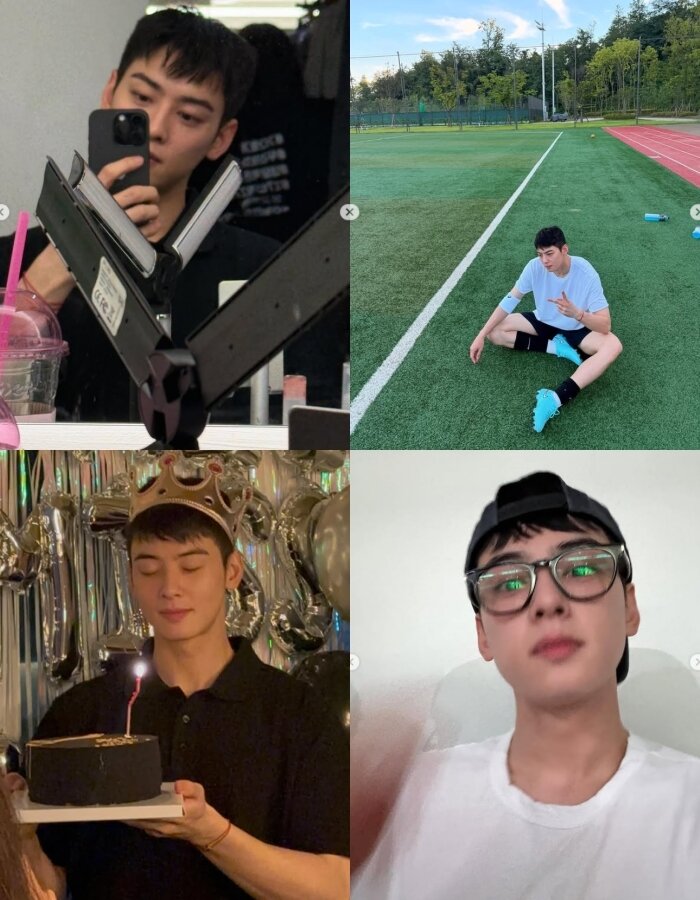 본문 이미지 - 차은우 인스타그램