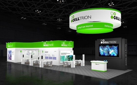 본문 이미지 -  셀트리온 &#39;바이오 USA 2025&#39; 설치 부스. &#40;셀트리온 제공&#41; 