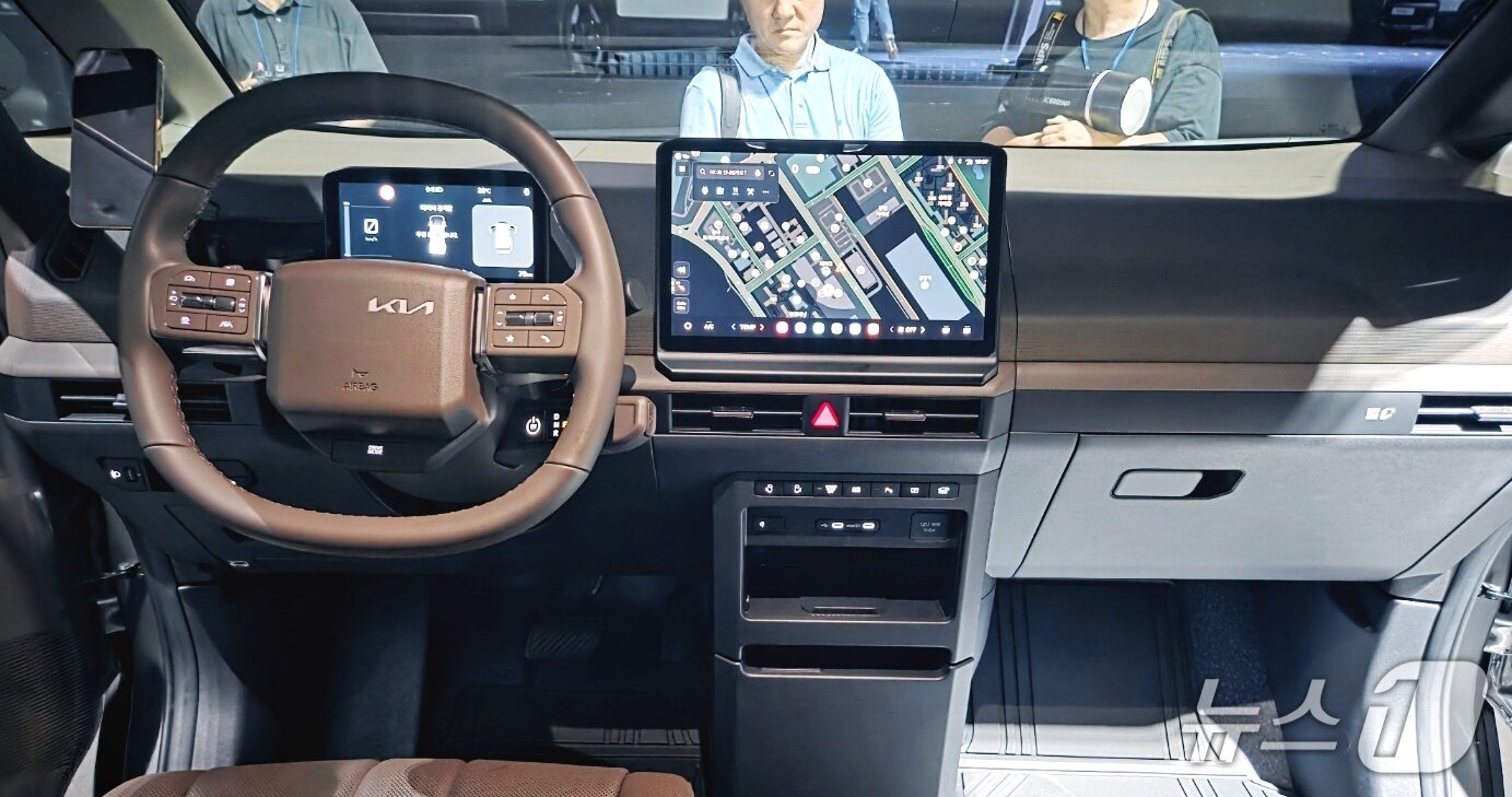 본문 이미지 - 기아 PV5 실내 모습 ⓒ News1 박기범 기자