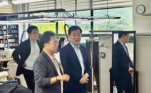 이태식 한유원 대표, 행복한백화점 입점 中企 애로 청취
