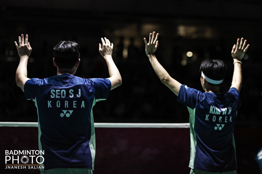 본문 이미지 - 안세영의 화려한 성과에 주목도가 떨어지지만, 서승재-김원호의 행보도 충분히 눈부시다. (대한배드민턴협회 제공)