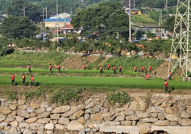산청 마지막 실종자를 찾아라
