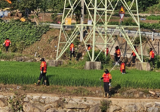 산청 마지막 실종자를 찾아라